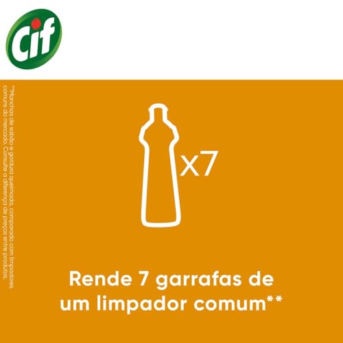 Cif Laranja - Higienizador Cremoso 450 Ml