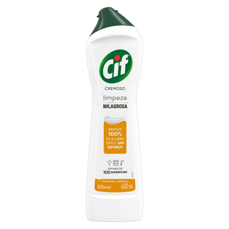 Cif Laranja - Higienizador Cremoso 450 Ml