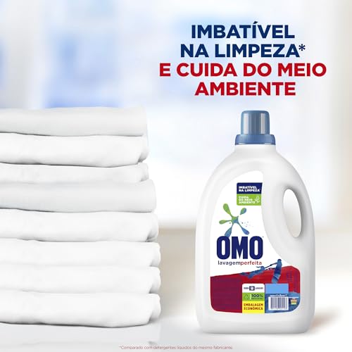 Omo 2 Unidades Det Líquido Lavag Perfeita 5L