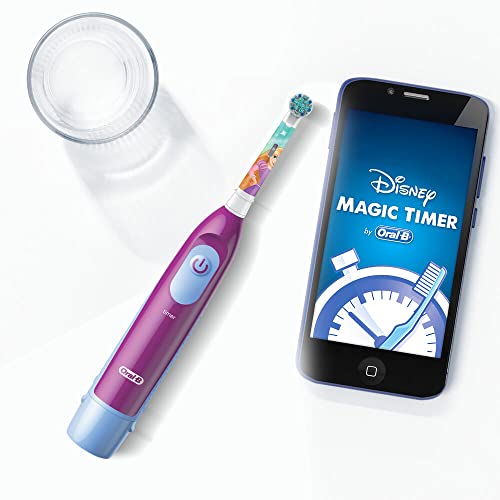 Escova Dental Oral-B Disney Princesas + 2 Pilhas AA