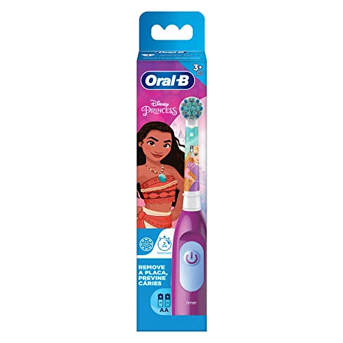 Escova Dental Oral-B Disney Princesas + 2 Pilhas AA