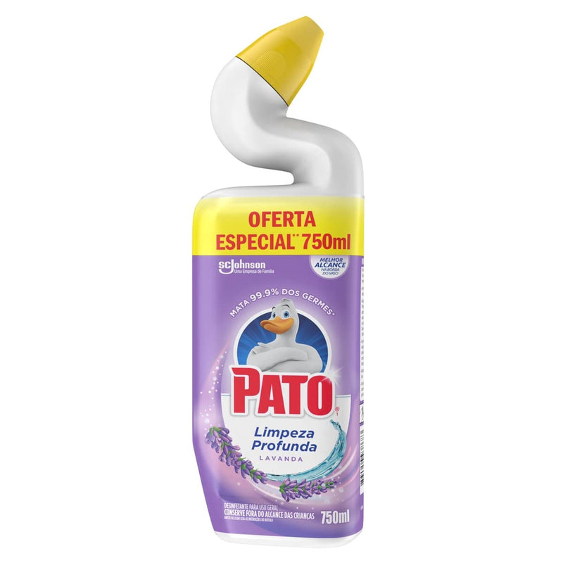 Pato Limpador Sanitário Limpeza Profunda Gel Lavanda 750ml promocional