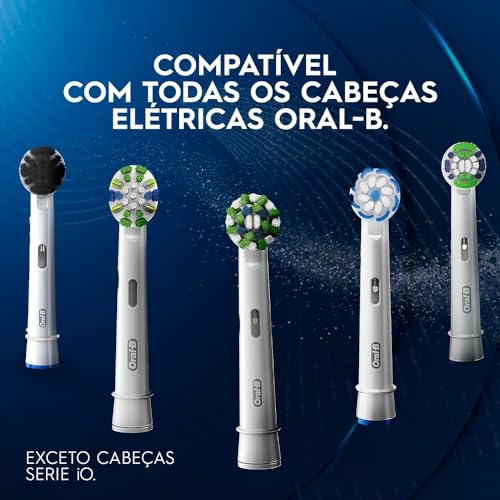 Oral-B Escova Elétrica Oral B Vitality 100+ Refis 3 Unidades, Preto