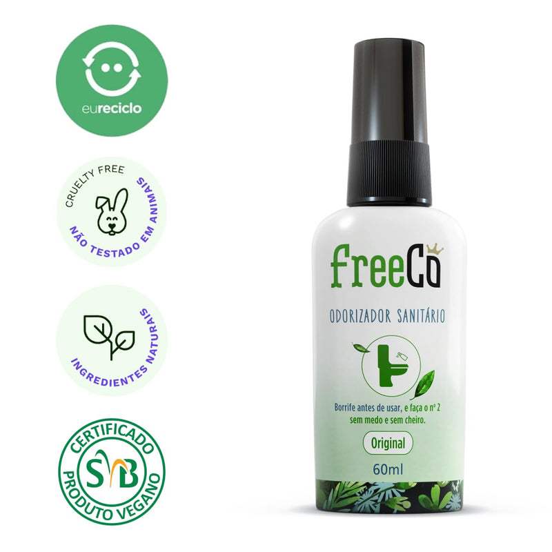 Freeco Bloqueador De Odores Sanitários Freecô Original - 60Ml