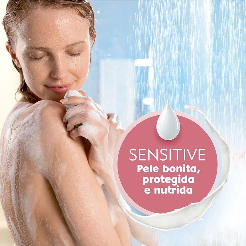 NIVEA Sabonete em Barra Pure Milk Sensitive Promo 6 un. 90g - Fórmula enriquecida com a preciosa essência do leite, proporciona uma pele macia e hidratada após o banho