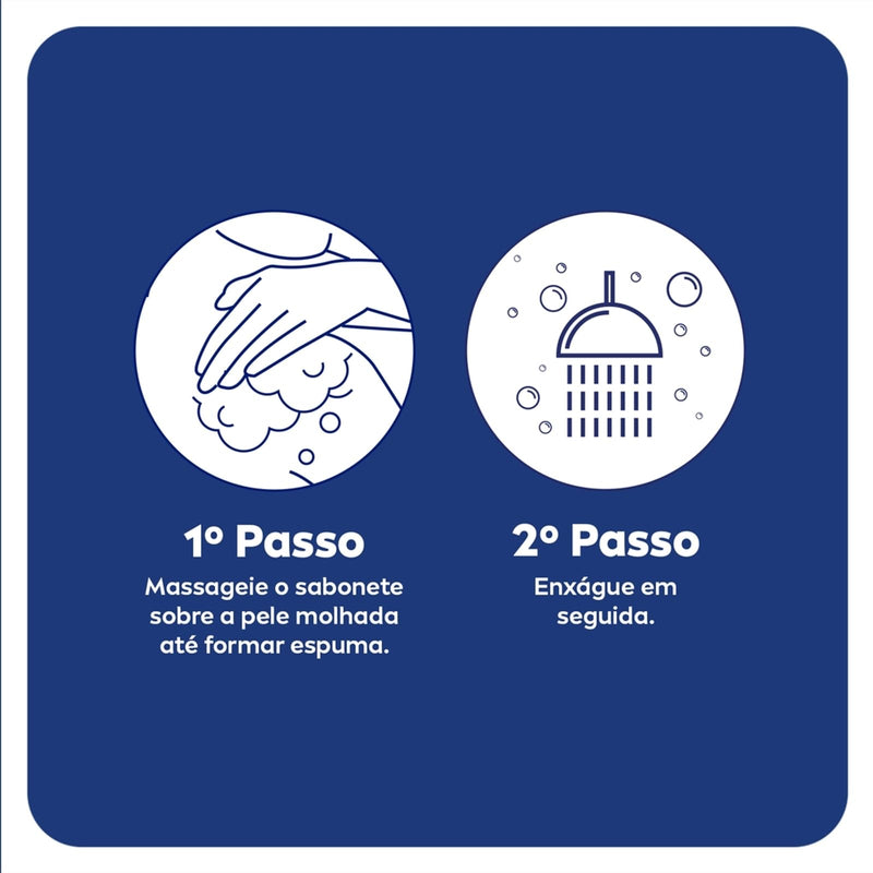 NIVEA Sabonete em Barra Creme Care Promo 6 un. 90g - Limpa e deixa a pele macia mesmo após o banho, com glicerina, fragrância NIVEA Creme e o exclusivo ingrediente Eucerit